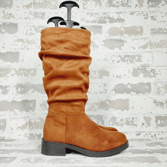 New STEVE MADDEN JCECEE Knee High Faux Suede Boots  A145 - Picture 4 of 12